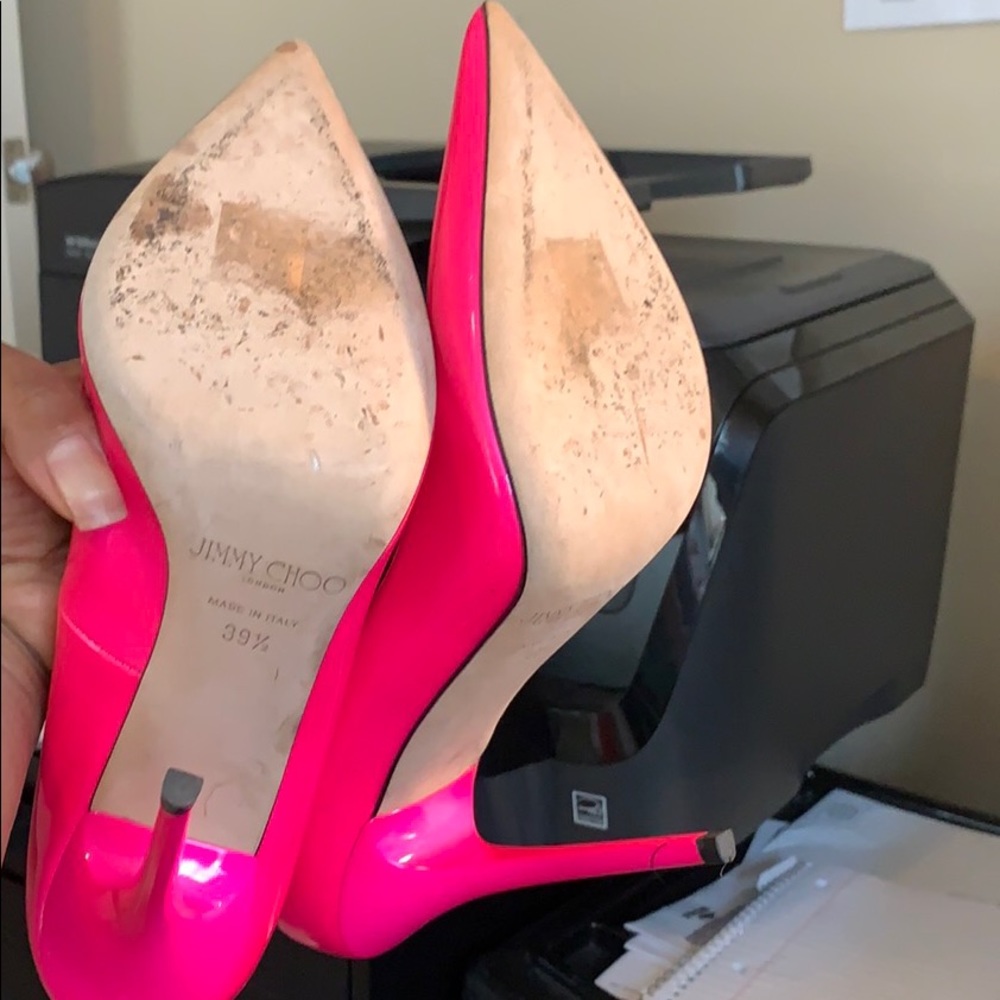 Pink Jimmy Choo Shoes